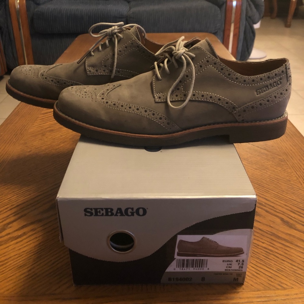 Sebago thayer wingtip shoes